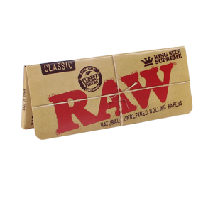 RAW Supreme Creaseless Natural Papers King Size (Box of 24)